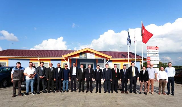 Samsun Yeni OSB-liman hattında demiryolu çalışmaları devam ediyor