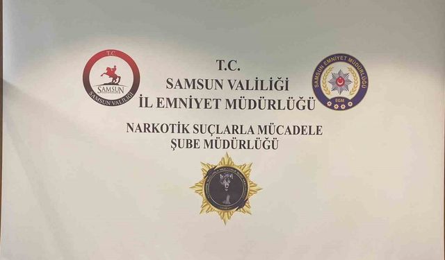 Samsun’da çok miktarda sentetik ecza ele geçirildi