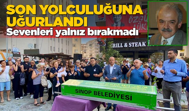 CHP Eski İl Başkanı Cafer Yüksel için tören düzenlendi