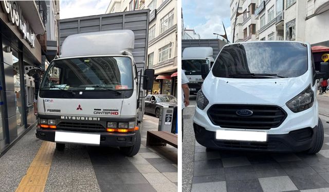 Yaya geçişini engelleyen araçlara ceza