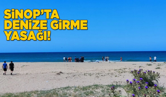 Kuzey sahillerindeki denize giriş yasağı uzatıldı