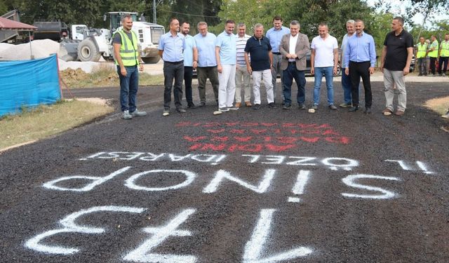 Sinop İl Özel İdaresinden rekor çalışma: 60 Günde 173 kilometre