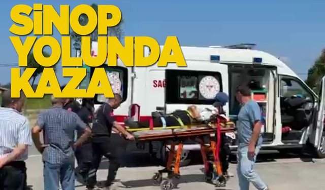 Kamyonla hafif ticari araç çarpıştı: 1 yaralı