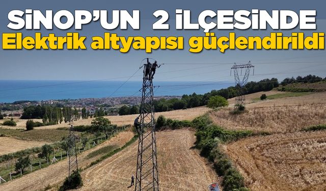 YEDAŞ'tan Sinop'a altyapı desteği