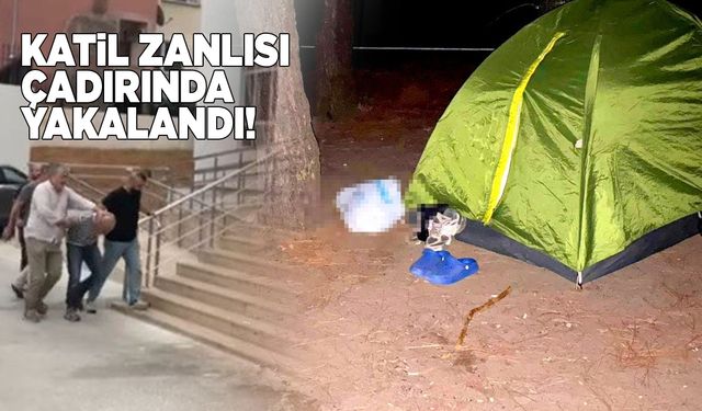 Sinop’ta yakalanan katil zanlısı Trabzon’a götürüldü