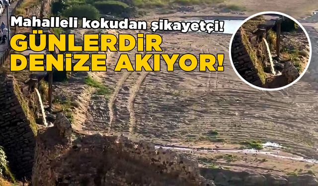 Sinop'ta kanalizasyon sorunu gündeme getirildi