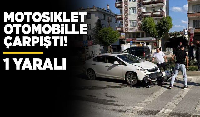 Sinop'ta kaza: Yaralı hastaneye kaldırıldı