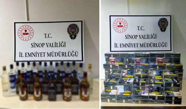 Sinop’ta kaçakçılık operasyonu: 3 şüpheli yakalandı