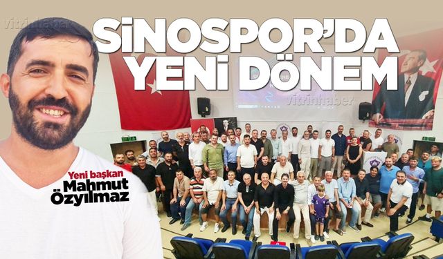 Sinopspor’da Mahmut Özyılmaz dönemi