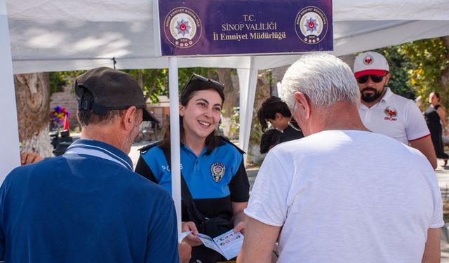 Sinop polisinden vatandaşa bilgilendirme