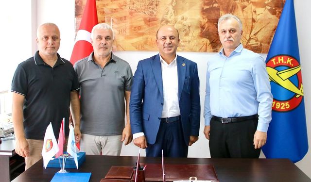 Başkan Gürbüz'den THK Sinop şubesine ziyaret