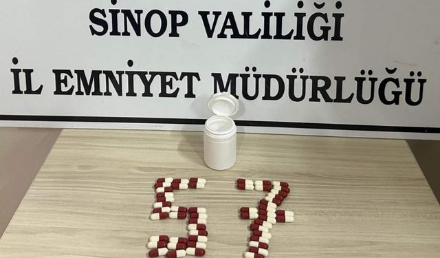 Sinop’ta narkotik operasyonunda 1 kişi yakalandı