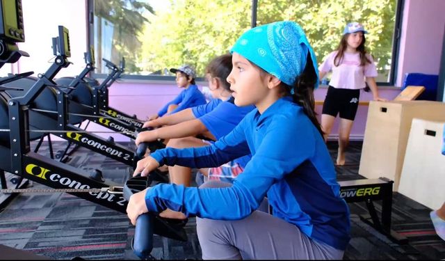 Sinop'ta çocuklar yaz spor okullarında yeni branşlarla tanışıyor