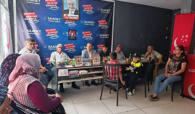 Saadet Partisi Erfelek İlçe Yönetim Kurulu Toplantısı yapıldı