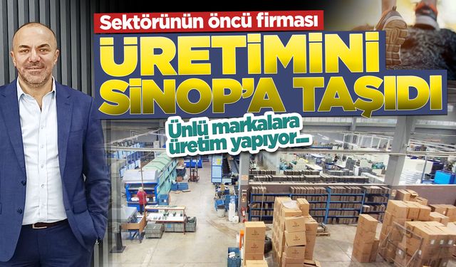 Bayrak EBT’den Sinop’a büyük yatırım: Hedef dünya pazarı