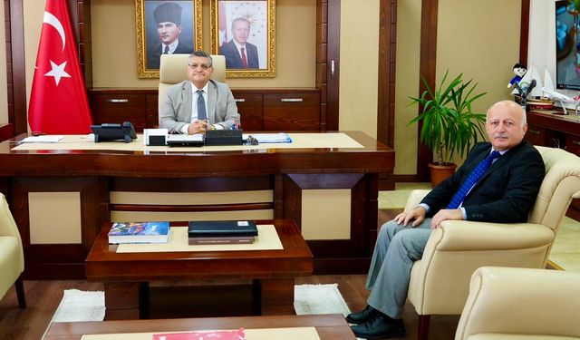 Müdür Yıldırım’dan Özarslan’a veda ziyareti