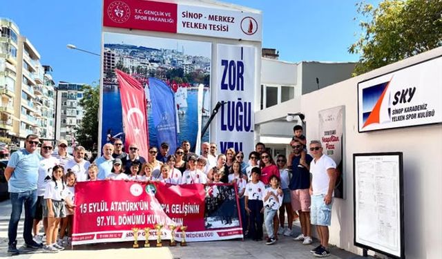 Sinop Belediyesi Yelken Yarışları tamamlandı