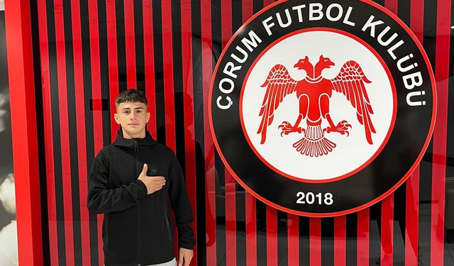 Sinop'un genç yeteneği Çorum FK’ya transfer oldu