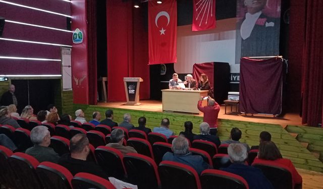 Erfelek CHP'de kongre heyecanı