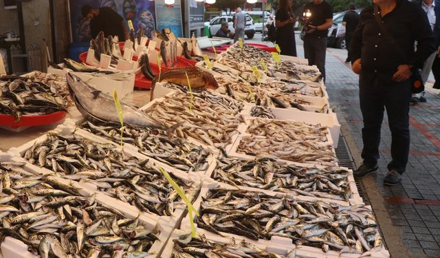 Balıkçı tezgahlarında bolluk yaşanıyor