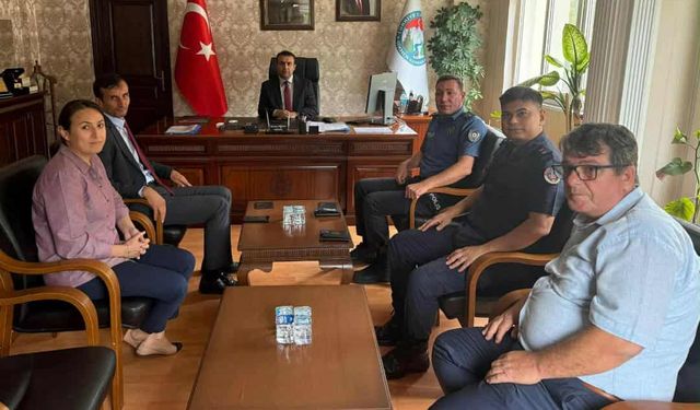Dikmen'de okul güvenliği toplantısı
