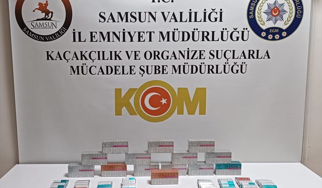 Samsun'da kaçakçılıkla mücadele çalışmaları