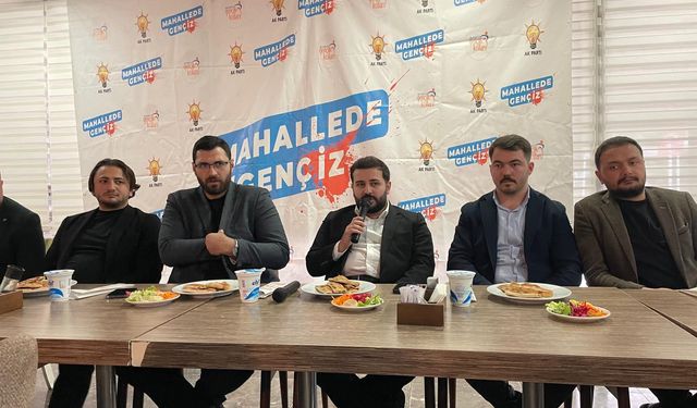 Tekkeköy'de AK Parti gençlik teşkilatı buluştu