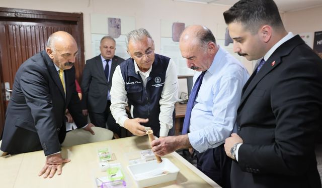 Vali Çalgan, Şapinuva Antik Kenti'ni gezdi
