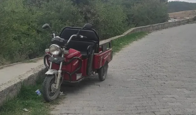 Ehliyetsiz yaşlı kadın kaza yaptı!