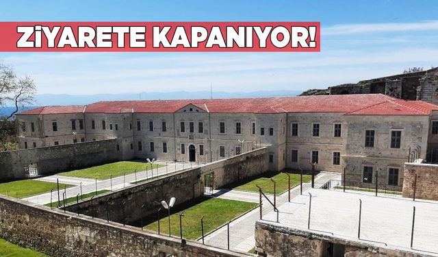 Sinop Tarihi Cezaevi geçici olarak kapanıyor