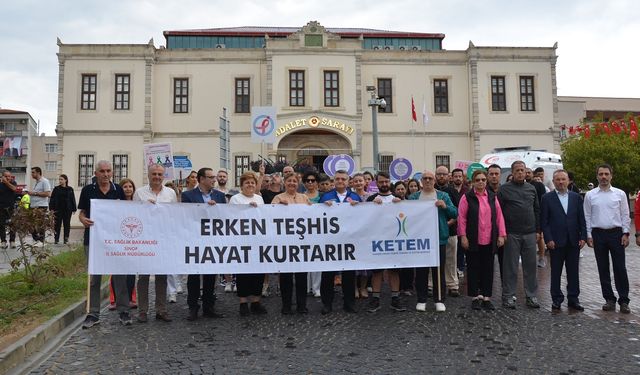 Sinop’ta sağlıklı yaşam yürüyüşü düzenlendi