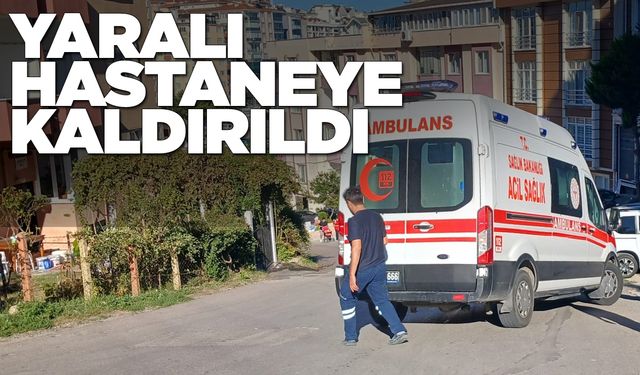 Sinop’ta kaza: Motosiklet sürücüsü hafif yaralı