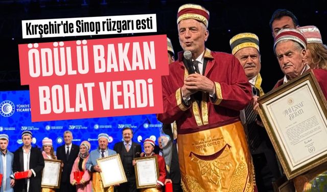 Sadece Sinop'un değil Türkiye'nin gururu oldular!