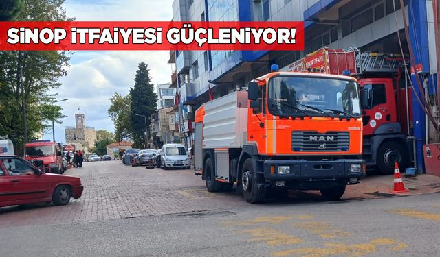 Yeni itfaiye araçları filoya katıldı