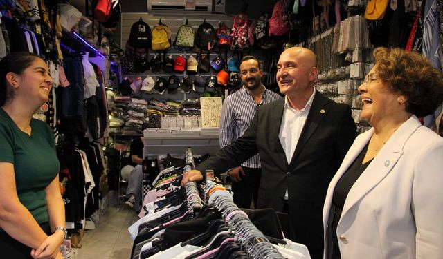 İYİ Parti heyetinden Sinop’ta esnaf ziyareti