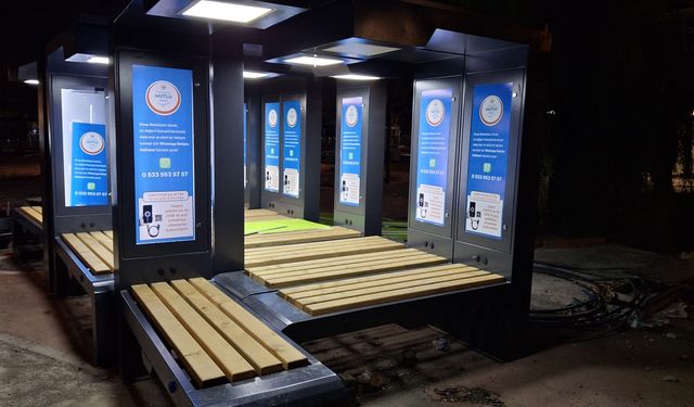 Sinop’a güneş enerjili akıllı banklar yerleştiriliyor