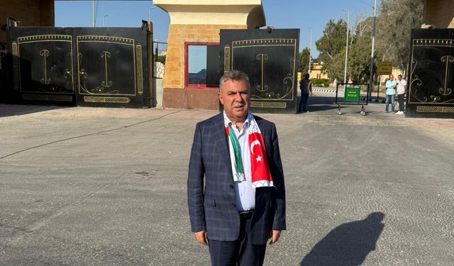 Sinop Milletvekili Maviş, Refah Sınır Kapısı’nda!