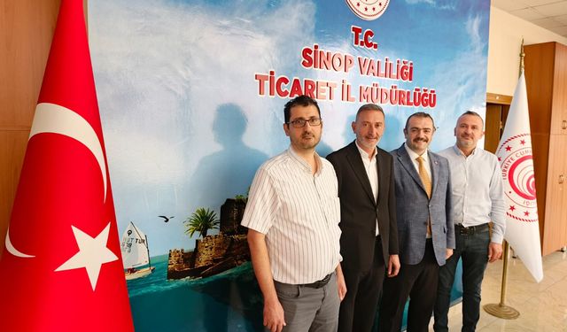 Başkan Çakan’dan Ticaret İl Müdürlüğü’ne ziyaret