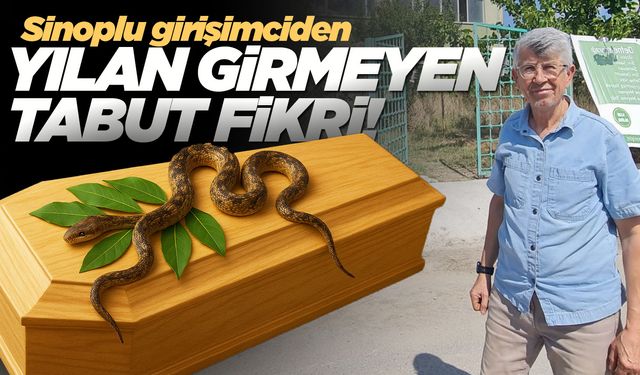 Sinop’ta geliştirildi: Yılan girmeyen tabut