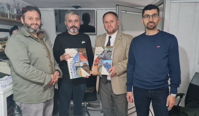Diyanet-Sen’den Vitrin Haber’e Dünya Gazeteciler Günü ziyareti