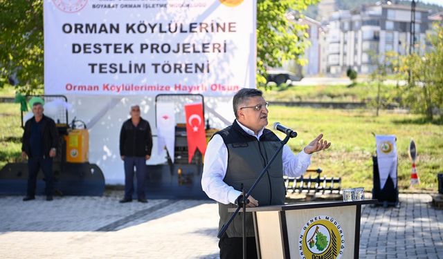 Sinop'ta köylülere ORKÖY desteği: Köy evleri artık kaloriferli!