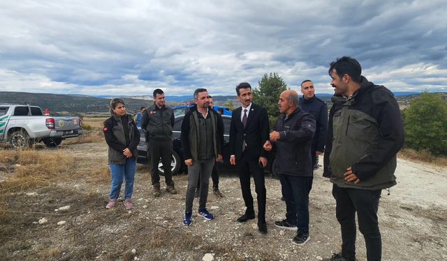 Yeni orman deposu alanında inceleme yapıldı