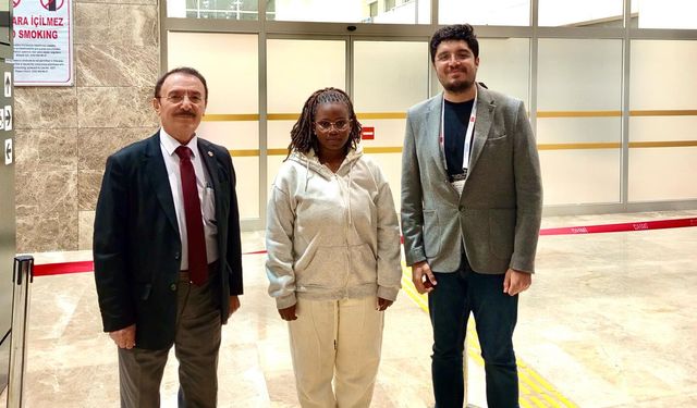 YTB burslu ilk öğrenci Sinop’a geldi