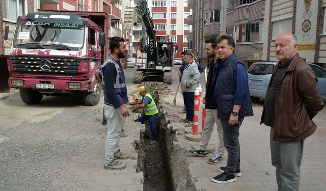 Türkeli’de 4. etap doğalgaz çalışmaları başladı