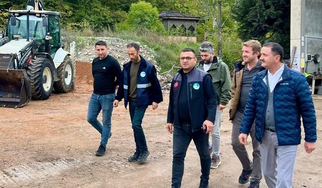 Yahya Çınkıl, Gerze’de saha çalışmalarını inceledi