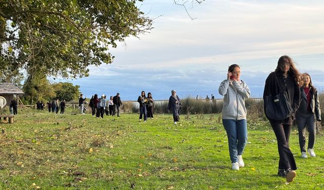 KYK öğrencileri Müze ve Kuş Cenneti'ni ziyaret etti
