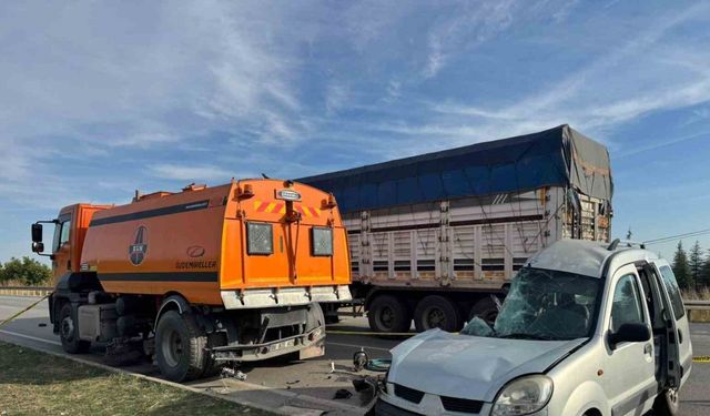 Amasya’da trafik kazası: 4 ölü, 1 yaralı