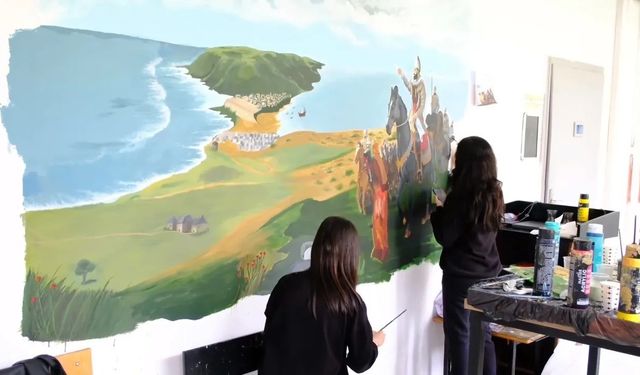 Okullarda Sinop'un fethinin 811. yılı coşkusu