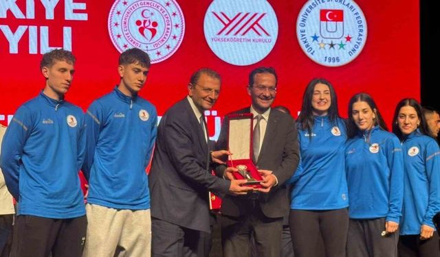 OMÜ'ye Avrupa’daki başarıları dolayısıyla ödül
