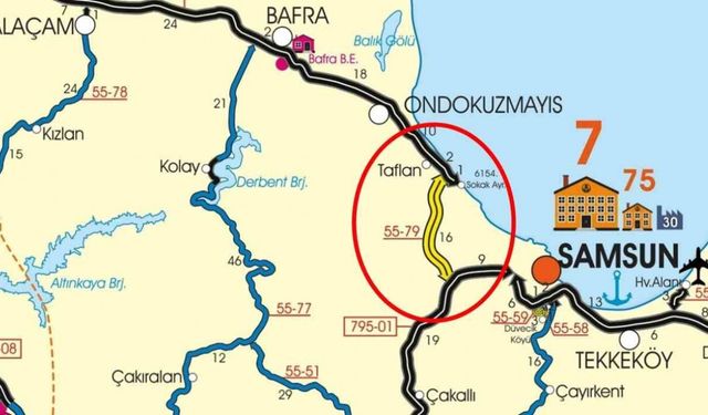 Samsun’da 15 milyar TL’lik büyük proje
